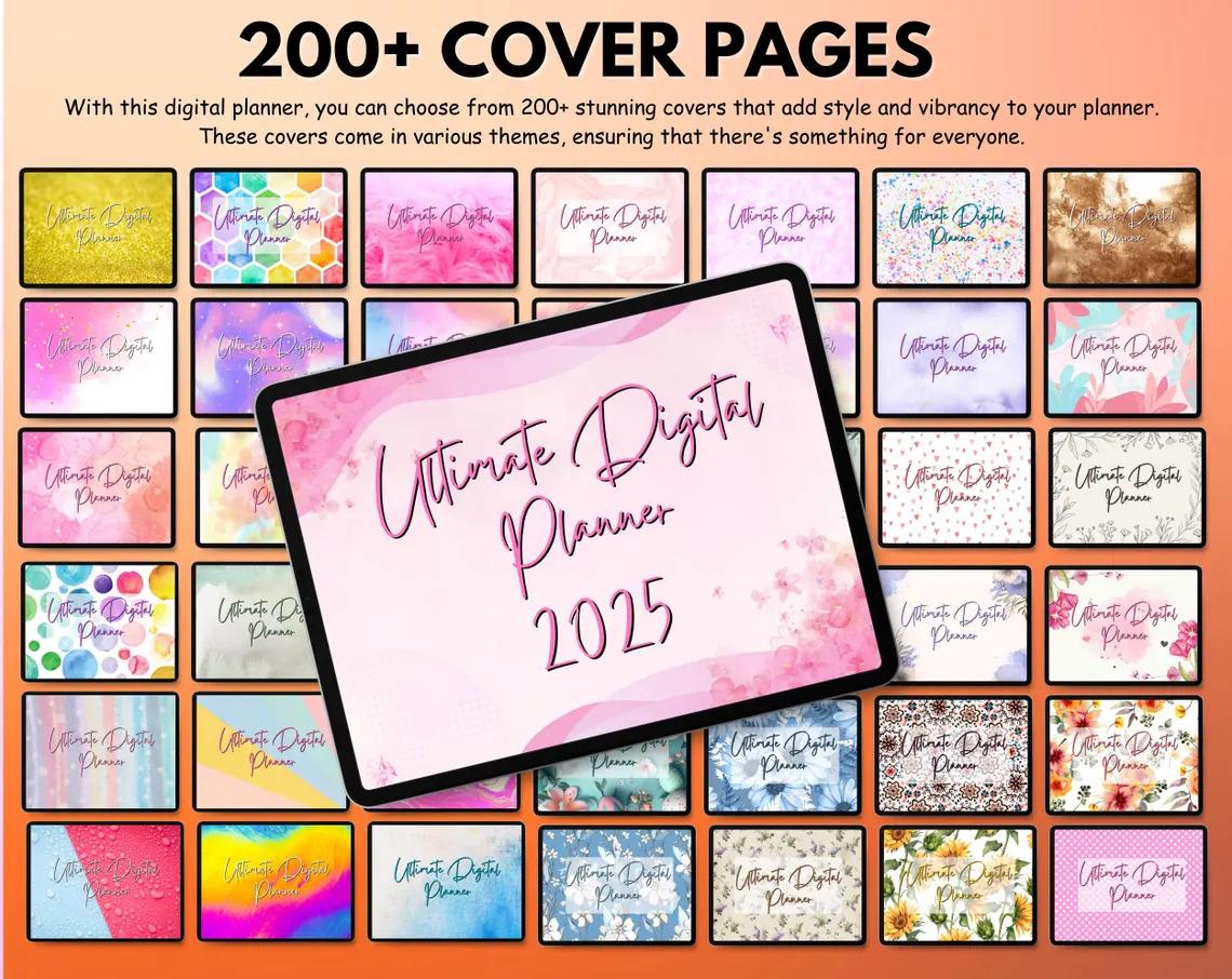 2026-2027 Digital Planner Bundle, Interactive Daily, Weekly, Monthly, Sync with Goodnotes & Google Calendar